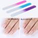 3-Piece Colored Crystal Glass Nail File Set | Professional Glass Files for Baby & Adult Nail Care | Washable & Dual-Sided for Natural Nails - Buy Online on GoSupps.com