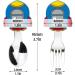Baby Spoon Fork Set - 2 Piece Toddler Feeding Learning Cutlery BPA-Free Silicone & Stainless Steel Easy Grip & Heat-Resistant - Ideal for Babies 12+ Months - Blue - Buy Online on GoSupps.com