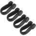 Manual Acupressure Clip Set - Flower-Shaped Relaxation Clips for Migraines - 4 Pieces - Universal Safety Design (Black) - International Shipping - Buy Online on GoSupps.com