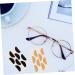 Healeeved 120 Pairs EVA Sponge Nose Pads for Glasses - Nasal Pillows & Stripes for Comfort - Black Skin Color - 3 Sets (2x0.8x1cm) - Perfect for Sunglasses & Eyewear Support - Buy Online on GoSupps.com
