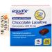 Equate Regular Strength Chocolate Laxative Sennosides USP 15mg Stimulant Laxative Chocolate Flavored 24 Count + Me Gustas Stickers