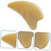 Buy Minkissy Horn Gua Sha Board - Spa Body Massage Scrub Tool | Muscle Scraping & Foot Paddles 9.5x5.5cm - Buy Online on GoSupps.com
