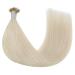Youngsee Nanoring Extensions - 35 cm Platinum Blonde Real Hair 50g #60a - Smooth Nano Ring Hair Extensions - Buy Online on GoSupps.com