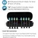 Hanasco Sonic Electric Toothbrush Rechargeable for Adults | 4 Modes, 2 Mins Timer, 8 Brush Heads | Whitening Clean, Soft Bristles | 38,000 VPM | Black - Buy Online on GoSupps.com