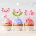 Pink Axolotl Cupcake Topper for for Pink Fish Birthday Cupcake Decorations Cute Axolotl Theme Party Decorations Supplies - Buy Online on GoSupps.com