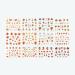 dijiusidy Nails Stickers Fashion Maple Leaf Pumpkin Decals Manicure Tools Sliders Decor Adhesive Fruit Elements Decorations 372 BN361 BN361 372