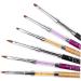 POPETPOP Manicure Tools Professional Gel Ink Pen Purple Brush Pen Lightweight Brush Pen Kit De U as De Gel Lip Gloss Kit Nail Art Liner Nail Salon Kit Gel Nail Brush Flat Brush Pen Crystal medium Purple - Buy Online on GoSupps.com