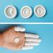 ZHIYE Latex Finger Cot 150pcs - Anti-Static Finger Covers for Protection - Disposable Finger Gloves for Keeping Dressings Dry and Clean - White - Buy Online on GoSupps.com