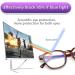 Vecien Reading Glasses 4-Pack | Blue Light Filter | Anti-Eyestrain | 3.5x Magnification | Stylish & Comfortable for Men & Women - Buy Online on GoSupps.com