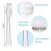 Seago Electric Toothbrush Plug-In Brushes - SG-G513 & SG-977 Series Soft Bristle 10x Plaque Removal 4-Pack for Ages 6 Months to 4 Years - Buy Online on GoSupps.com