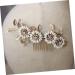 Didiseaon Floral Vintage Hair Bridal Hair Clip Hair Rhinestones Rhinestone Hair Barrette Bridal Shower Headpiece Hair Pin Hair Barrettes Rhinestone Bobby Pins Wedding Bride Comb - Buy Online on GoSupps.com