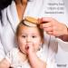 Naroa Natural Baby Hair Brush - Soft Goat Bristles | Safe Wooden Handle | Eco-Friendly Hairbrush for Newborns | Prevent Cradle Cap | Baby Gift - Buy Online on GoSupps.com