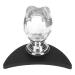 Sewroro Tampon Paupi res en Silicone Petit Format pour Maquillage Rapide Femmes D butantes Usage Quotidien Fleur Cristal Rose