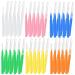 Bmeigo 60 pieces of interdental brushes 6 sizes toothbrush with case for between teeth and gums small orthodontic brushes for braces space cleaning (0.4 mm 0.6 mm 0.7