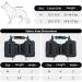 Elite Adjustable Dog Backpack Harness for Medium & Large Dogs | Excellent Spanker Service Hunt Dog Saddlebag - Grey (Large) - Buy Online on GoSupps.com