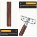 Buy Lurrose Double-Sided Safety Razor Set - Eco-Friendly Bamboo Handle for Men & Women | Foldable & Stylish Shaving Solution - Buy Online on GoSupps.com