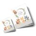 Personalized OLGS U-Book & Vaccination Pass Covers Set | 3-Part Cute Forest Animal Baby Gift | Custom Name & DOB | Uhefm llen - Buy Online on GoSupps.com