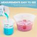 Silicone Measuring Cups for Epoxy Resin JANCHUN Resin Supplies Kit with 250&100ml Silicone Cups Silicone Hard Stir Sticks for Resin Molds DIY Crafts Wax Casting Art Jewelry Making Easy to Clean 1*250ml+2*100ml+3*stir sticks+4*mini - Buy Online on GoSupps.com
