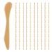 Qukaim DIY Mask Tool Facial Mask Spatula DIY Cream Mixing Stick Gold Beauty Salon Tool Set