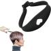 Hair Cutting Bands | Hairline Shaping Haircut Bands Tool Curved Silicone Hair Styling Tools Haircut Bands for Home Haircuts Black - Buy Online on GoSupps.com