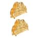 Alipis 2pcs Storage Modern Household Novelty Paper Holder Iron Table Serviette Napkin Gold Guest Kitchen As Shownx2pcs 14.5X8.2CMx2pcs