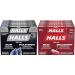 Halls Triple Soothing Action No Sugar Added Cough Drops Extra Strong Menthol 9 count 20 Packs & Cherry Cough Drops 9 count 20 Packs