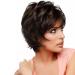 Asifen Short Layered Wigs with Side Bangs - Premium Human Hair Wigs for Women | International Shipping - Buy Online on GoSupps.com
