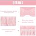 Shop Aklamater 3-Piece Spa Headband Set - Soft Coral Red Fleece Hair Bands for Makeup & Showers | Choice of Gray Light Blue Pink - Buy Online on GoSupps.com