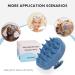 FREATECCH Scalp Massager Shampoo Brush | Soft Silicone Bristles for Hair Care & Relaxation | Ergonomic Design for Scalp Peeling & Hair Growth | Navy Blue Classic - Buy Online on GoSupps.com