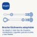 Buy MAM Pacifier Chain Blue - 1 Piece | International Shipping Available - Buy Online on GoSupps.com