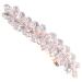 FRCOLOR Hairpins Leaf Spring Hairpin Bride Hair Clips Hair Clips for Women Temperament Hair Clip Decorative Hair Pin Metallic Hair Clips Hair Styling Rhinestone Clips Ball Head Modeling