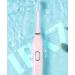 Sonic Electric Toothbrush for Adults | Rechargeable with 6 Brush Heads & Travel Case | 5 Cleaning Modes & Smart Timer | IPX7 Waterproof | 45000VPM Oral Cleaning | Pink - Buy Online on GoSupps.com