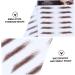 PLAFOPE 4pcs Eyebrow Stickers Eyebrow Transfer Sticker Black Stickers Eyebrow Stencils 4d Shaper Transport 21x15cm Brown - Buy Online on GoSupps.com