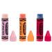 Buy Lip Smacker Crayola Lip Balm Trio - Cotton Candy Outrageous Orange Pink Sherbert | International Shipping Available - Buy Online on GoSupps.com