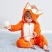 COOKY.D Unisex Winter Hooded Romper Jumpsuit - 6-12 Months Fox Design - Buy Online on GoSupps.com