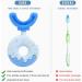 U-Shaped Soft Toothbrush for Children | 360 Silicone Donut Design for Ages 2-8 - Grundic - Buy Online on GoSupps.com