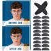 WKRTDY Silicone Anti-Slip Nose Pads - 20 Pairs Self-Adhesive Comfort for Glasses & Sunglasses Ideal for Full Frame Fit - Buy Online on GoSupps.com