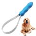 WADY Dog Deshedding Loop Brush 1PC Double-Sided Shedding Blade Dogs Shedding Brush Stainless-Steel Grooming Tool Dog Shedding Tool with Stainless Steel Blade for Dog and Cat Blue (Blue)