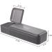 XXmbbjy Disposable Contact Lens Container - Semi-Transparent Organizer for Daily Use - 2 Pieces Brown - Buy Online on GoSupps.com