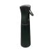 10oz Continuous Water Spray Bottle for Hair, Barber Supplies Sprayer Pressurized Fine Mist Face Mister for Curly Natural Hairstyling Cleaning Black 300ml 10 Ounce BLACK