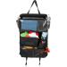 Tsumbay Car Organizer Backseat - 14 Pocket Kids' Backseat Organizer with Tablet Holder, Kick Mat, Tissue Holder & Trash Can - Road Trip Essentials - Buy Online on GoSupps.com