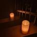 Flame of Nature: Sensual Lavender Essential Oil Candle in Crystal Glass | Aromatherapy Soy Wax for Spiritual Growth & Wellness - Buy Online on GoSupps.com