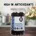 Herb Guru Whole Dried Blueberries 8.5oz - American Grown, Non-GMO, Preservative Free | All Natural 8.5 Ounce Pack - Buy Online on GoSupps.com