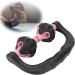Verdant Touch Trigger Point Roller - Handheld Deep Tissue Massager for Muscle Relief & Pain Relief - Pink - Ideal for Body & Leg - Buy Online on GoSupps.com