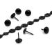 Dritz Home 44314 Smooth Decorative Nailhead Trim - 7/16-Inch x 5 Yards - Black (75-Piece) - Buy Online on GoSupps.com