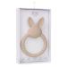 La'dore Baby Teething Toy - Soft Food-Grade Silicone Teether for Babies - Cute Bunny Shape - Easy to Clean - Infant Teething Ring - Buy Online on GoSupps.com