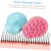 Shop TOVINANNA 2-Piece Massage Shampoo Brush - Silicone Scalp Massager & Hair Washing Comb for Ultimate Relaxation - Buy Online on GoSupps.com