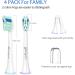 Senyum Toothbrush Replacement Heads for Philips Sonicare - Compatible 4 Pack | Best Replacement Heads - Buy Online on GoSupps.com
