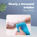 ifory Silicone Bath Body Brush Exfoliating Scrubber 76CM-Blue | Long Lasting Comfortable Massage for Shower - Buy Online on GoSupps.com