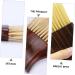 DOITOOL 1pc Hair Brush Cleaning Dusting Hair Cleaning Sweeping Duster Neck Duster Hairdressing Haircut Brush Broken Hair Beech Child Soft Fur Hairdressing Tool 14.5X7X3CM Assorted Color - Buy Online on GoSupps.com